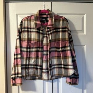Zara plaid jacket